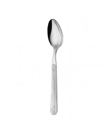 Cucchiaio Frutta Manico Effetto Legno Pino  - Neva Posateria -  Pino Sbiancato