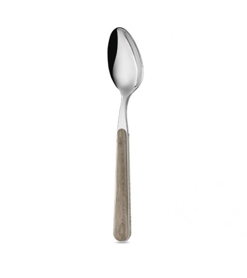 Fruit Spoon with Pine Wood Effect Handle - Neva Posateria - Pine Dove Grey