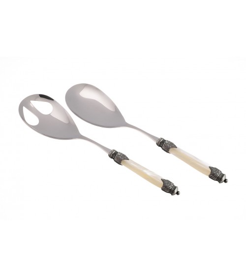 Farbiges Perlmuttbesteck - Arianna-Set 75-teilig für 12 Personen - Rivadossi Sandro -