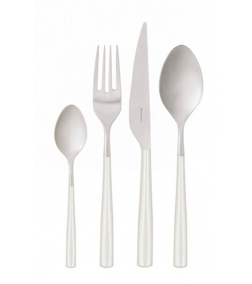 Casa Bugatti Colored Cutlery - Athena - Pearly Ivory