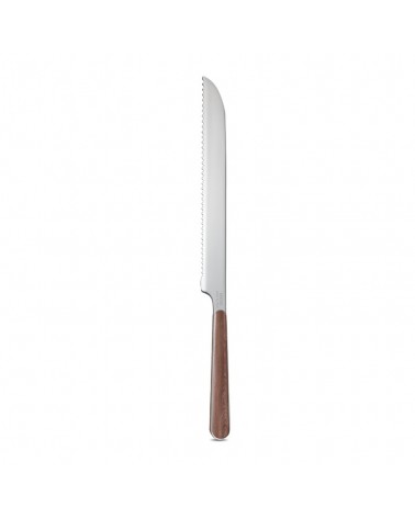 Coltello Torta con Manico Effetto Legno Acacia - Neva Posateria Creativa