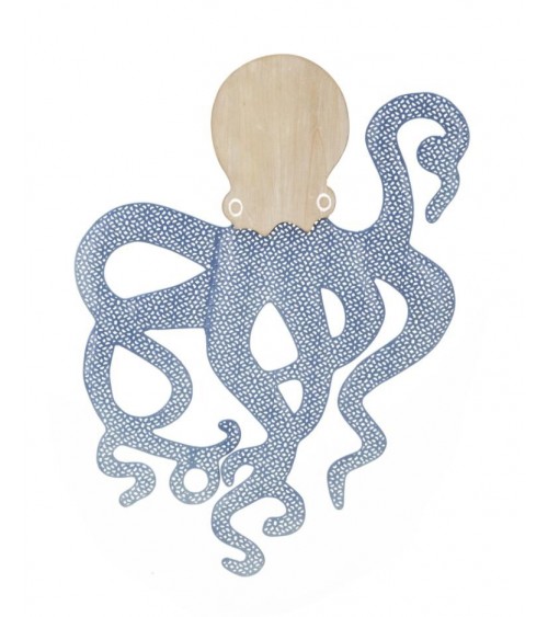 Modernes zeitgenössisches Oktopus-Wandpaneel - Mauro Ferretti - Mehrfarbig -