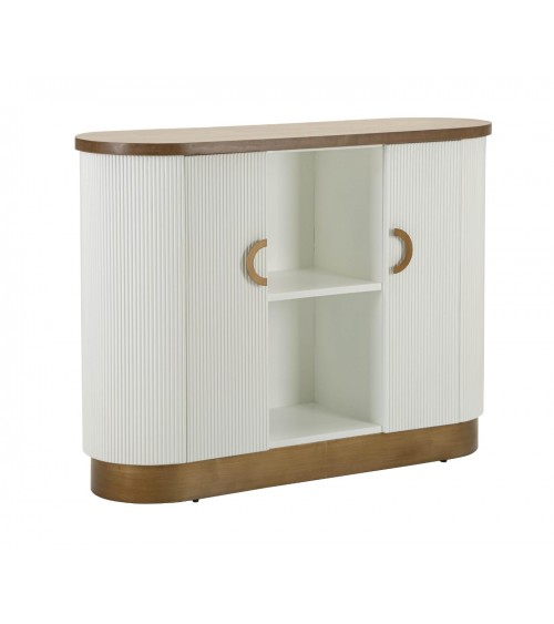 Moderne zeitgenössische Möbel aus Toulouse – Mauro Ferretti – Weiß, Braun und Gold –