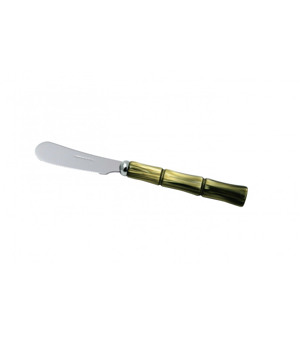 Bamboo Mother of Pearl Effect Cutlery - Butter Spreader Knife - Rivadossi Sandro -