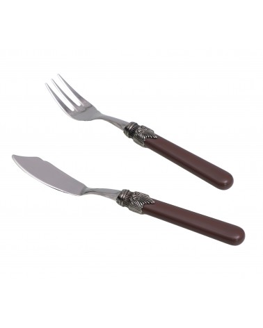 Servizio di Posate da Pesce 12pz Classic - Rivadossi Sandro - marrone