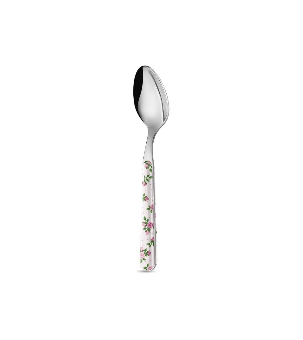 Cucchiaio Frutta - Posate Roses Rosa Scuro - Neva Posateria Creativa - 