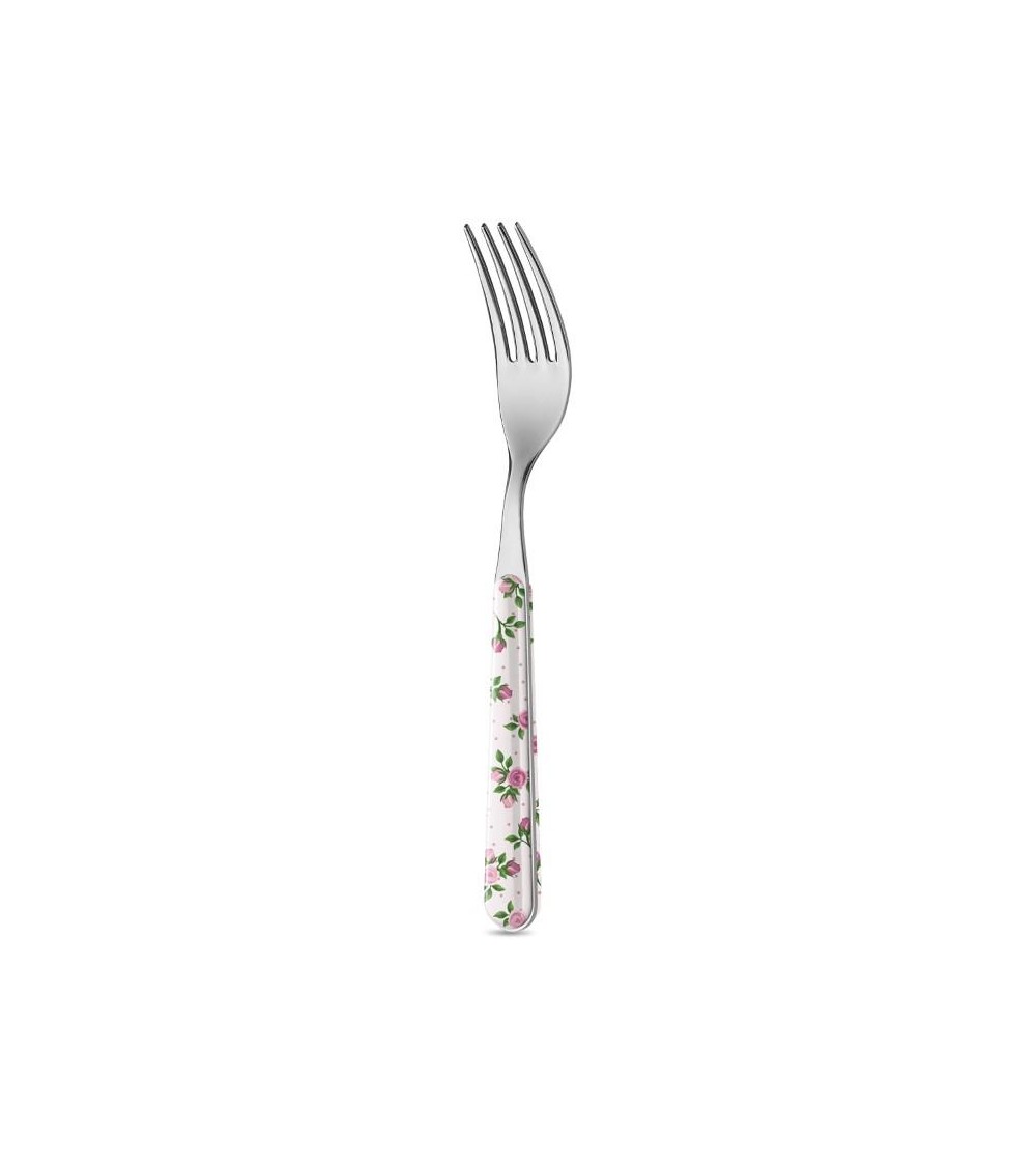 Forchetta Frutta - Roses Rosa Scuro - Neva Posateria Creativa -  - 
