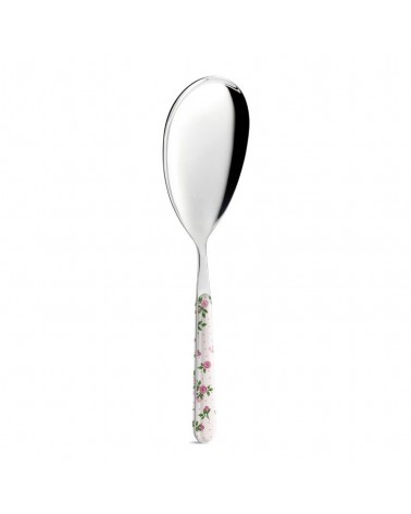 Risottolöffel - Dunkelrosa Rosen - Neva Posateria Creativa -