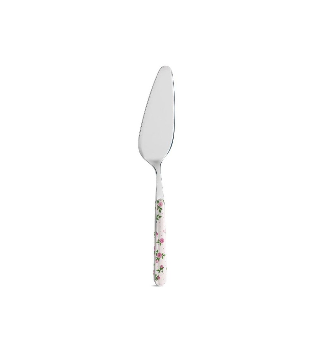 Tortenheber - Dunkelrosa Rosen - Neva Posateria Creativa -