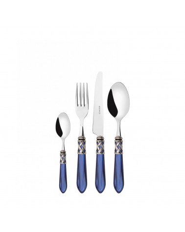 Couverts Colorés Casa Bugatti - Bague Aladdin Antique en Argent et Finition Nacre -