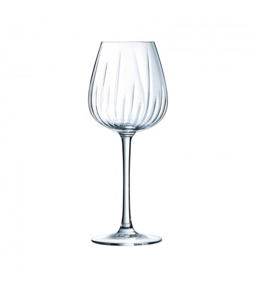 Goblet 35CL SWIRLY - Set 4Pcs - Crystalline Glass - Cristal d'Arques -