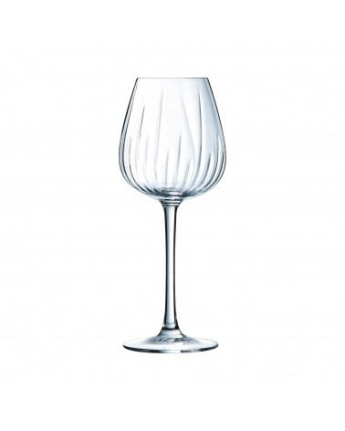 Goblet 35CL SWIRLY - Set 4Pcs - Crystalline Glass - Cristal d'Arques -