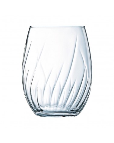 Swirly tall glass 36cl - Set of 4 - Crystalline glass - Cristal d'Arques -
