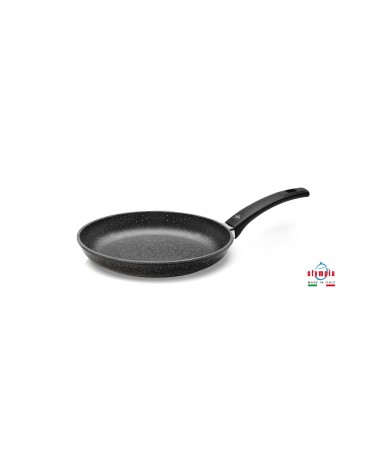 Antihaftbeschichtete Hard Rock-Pfanne – Aluminiumdruckguss für gleichmäßiges Kochen –