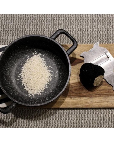 Pfanne aus Aluminiumdruckguss mit 2 Griffen - Professionell - Hergestellt in Italien - Olympia -