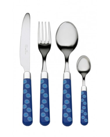 Naif Pop - Posate Rivadossi Sandro - Set 24pz - blu