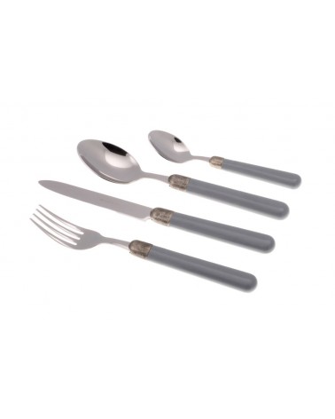 Osteria Set 4pcs Table Place - Rivadossi Sandro Colored Cutlery -