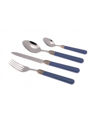 Osteria Tischset 4-teilig - Farbiges Besteck Rivadossi Sandro -