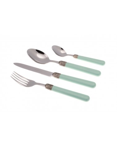 Osteria Tischset 4-teilig - Farbiges Besteck Rivadossi Sandro -
