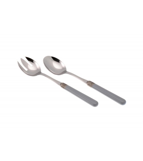 Osteria Modern Colored Cutlery - Set of 2 Salad - Rivadossi Sandro - gray