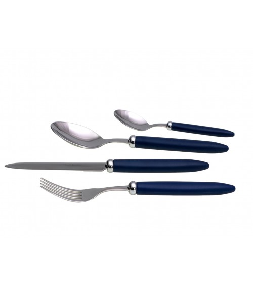 Lucy Modernes farbiges Besteck - Rivadossi Sandro - Set 24-teilig -