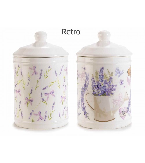 Set 2Pcs Kitchen Jar - Lavender -