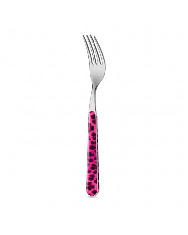 Neva Creative Cutlery - Fourchette de table Animalier imprimé léopard -