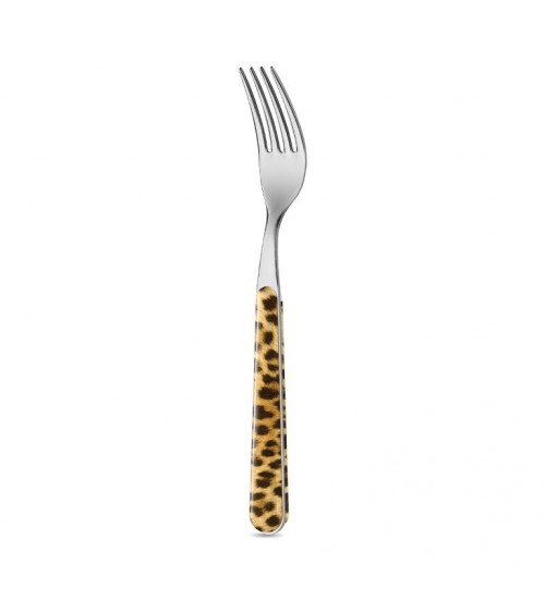 Neva Creative Cutlery – Tafelgabel mit Leopardenmuster und Animalier-Motiv –