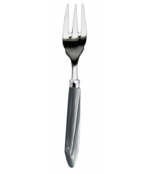 Fish Fork - Agata - Rivadossi Sandro Mother-of-Pearl Modern Cutlery - Grey Handle Color