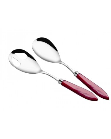 Couverts à Salade 2pcs - Agata - Couverts Modernes en Nacre Rivadossi Sandro -