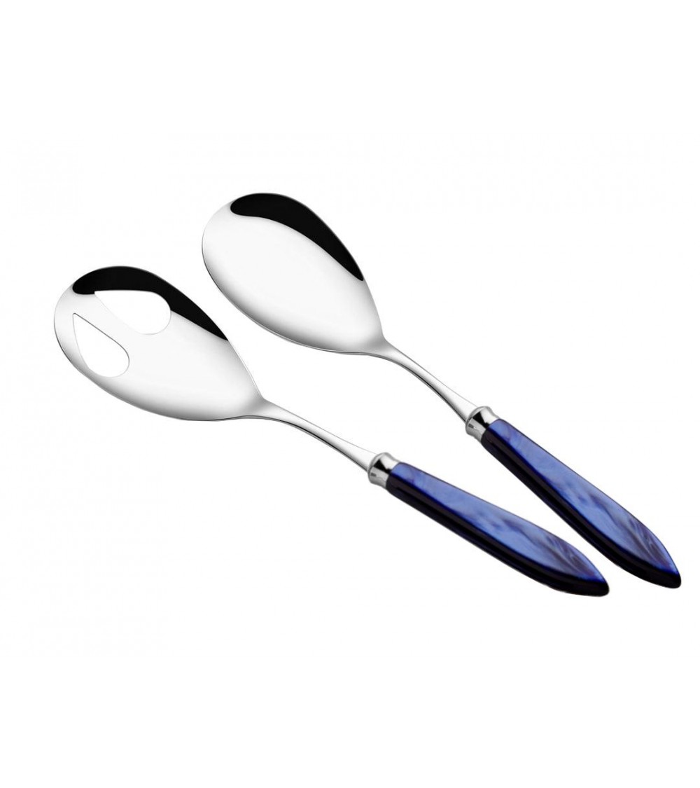 Salatbesteck-Set 2-teilig - Agata - Modernes Perlmuttbesteck Rivadossi Sandro -