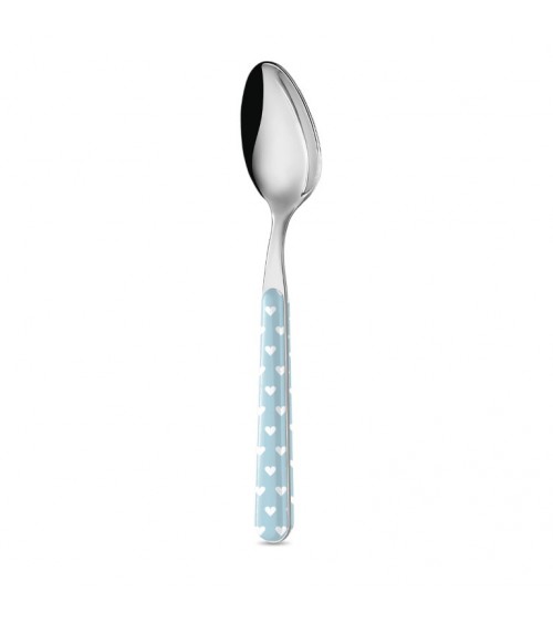 Fruit Spoon Heart Decoration - Neva Posateria Creativa - light blue