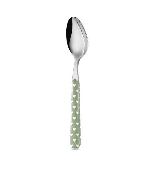 Fruit Spoon Heart Decor - Neva Posateria Creativa - sage green