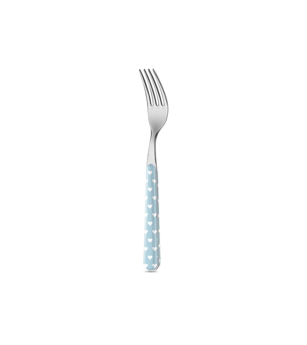 Neva Creative Cutlery – Little Hearts – Tafelgabel – Hellblau