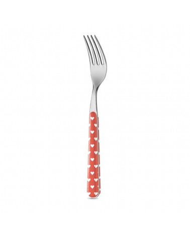 Neva Creative Cutlery – Little Hearts – Tafelgabel – Koralle