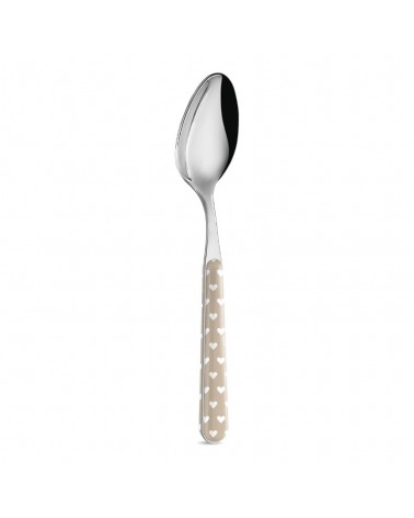 Neva Creative Cutlery - Little Hearts - Cuillère de table - gris tourterelle