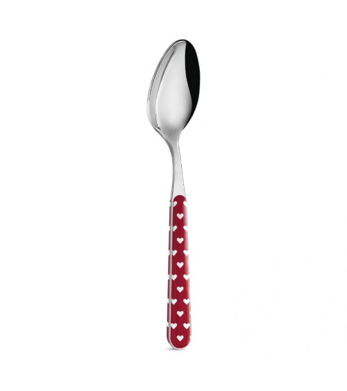 Neva Posateria Creativa - Hearts - Table Spoon - red