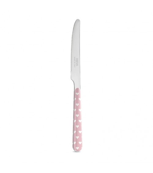 Hearts Table Knife - Neva Posateria Creativa -