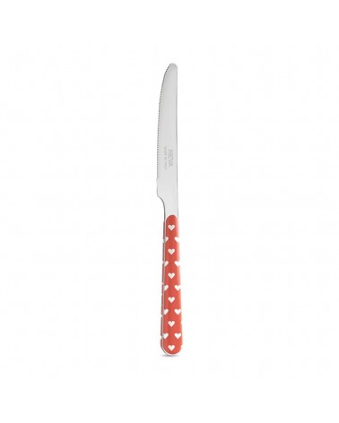 Hearts Table Knife - Neva Posateria Creativa -