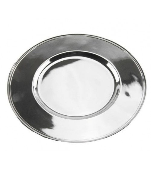 Runde Unterarbeiten in Sheffield Silver English Style - Made in Italien -
