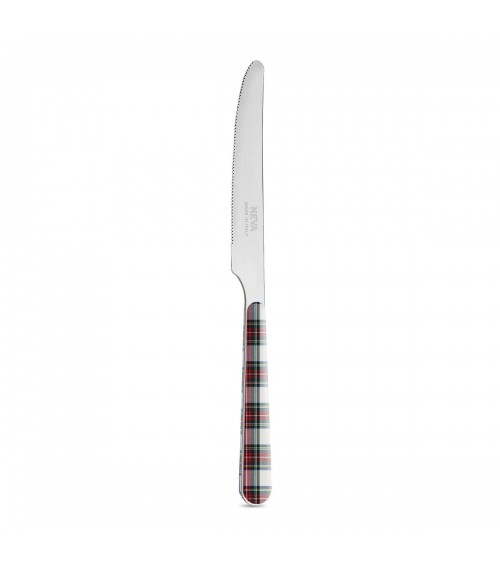 水果刀 - Christmas Tartan Cutlery - Neva Posateria Creativa - 红色/白色