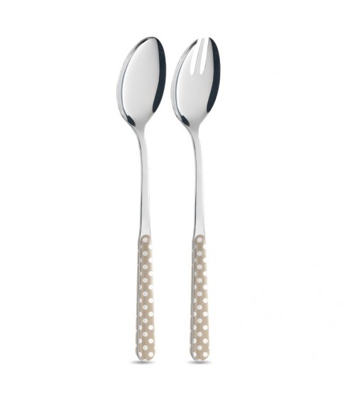 Coffret de 2 Pièces à Salade - Couverts Pois - Neva Posateria Creativa -