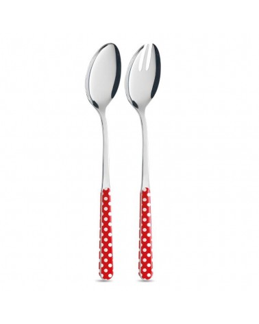 Set mit 2 Salatstücken - Pois-Besteck - Neva Posateria Creativa -