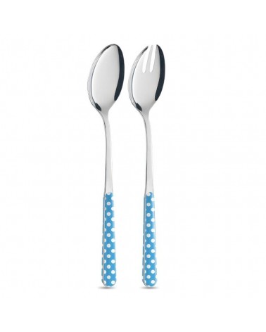 Set mit 2 Salatstücken - Pois-Besteck - Neva Posateria Creativa -
