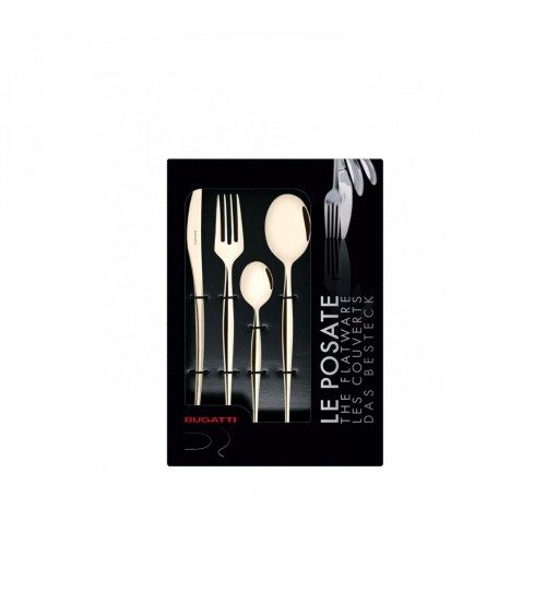 Natura Oro Champagne Poli - Couverts Bugatti Inox -
