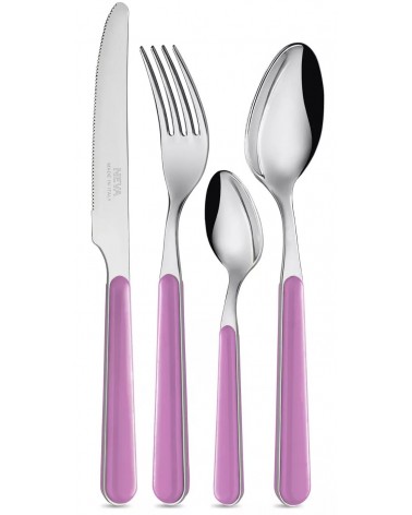 Bistrot Colored Cutlery - Plain Color Lilac - Neva Posateria Creativa -