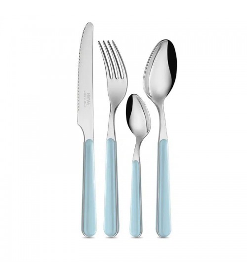 彩色小酒馆餐具 - 纯色灰蓝色 - Neva Posateria Creativa -