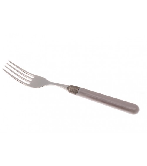 Fourchette de table Ginger - Couverts colorés Rivadossi Sandro - gris clair