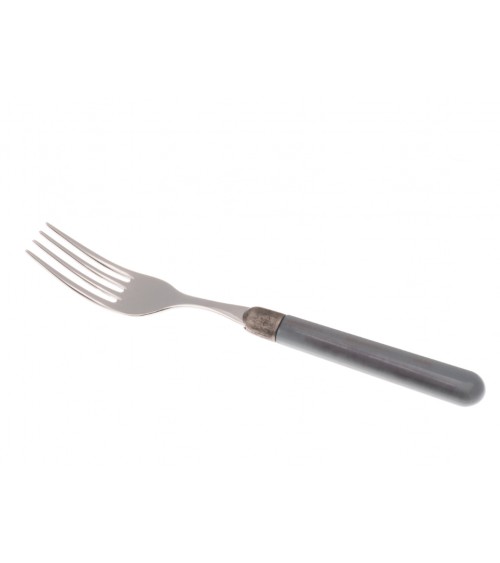 Ginger Table Fork - Rivadossi Sandro Colored Cutlery - dark grey