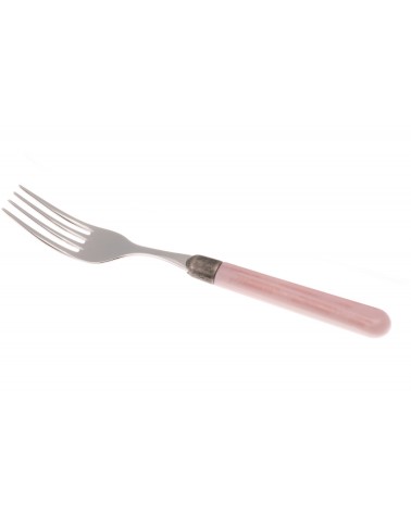 Ginger Table Fork - Rivadossi Sandro Colored Cutlery - Powder Pink